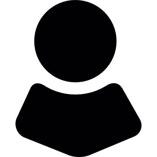 User avatar network silhouette social network icon