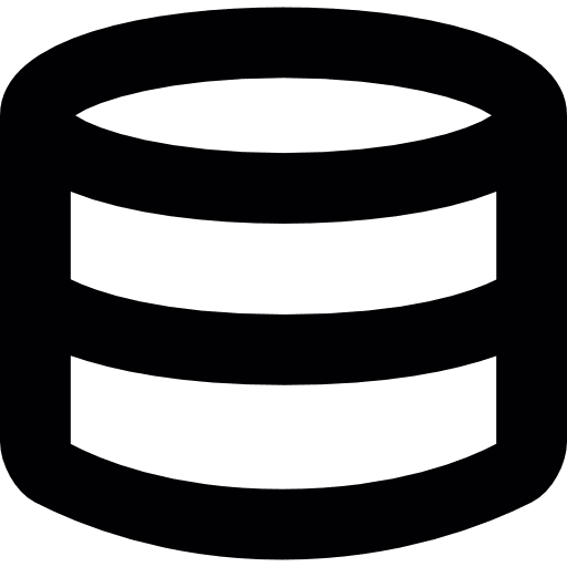 Database symbol symbol web databases icon