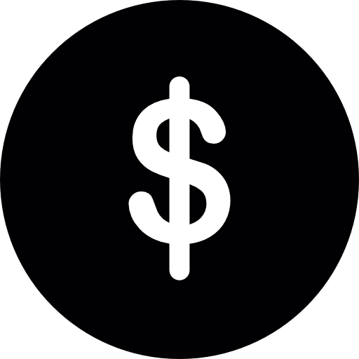 Dollar currency symbol sign wealth cash icon