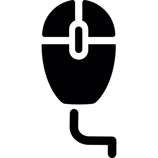 Mouse device click clicking technology icon