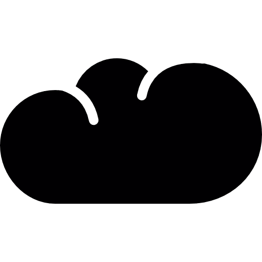 Tiny gross cloud storm clouded cloudy icon