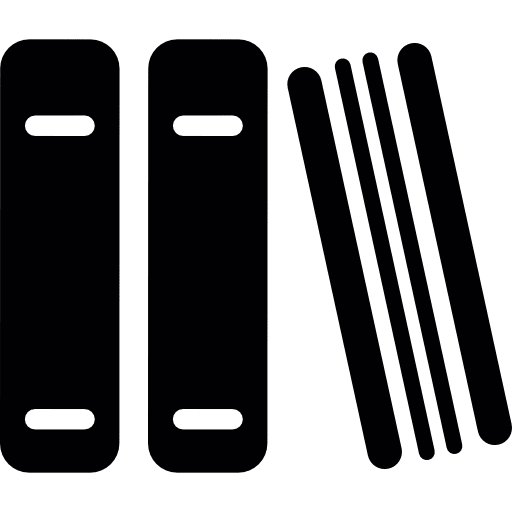 Library books study education reading icon