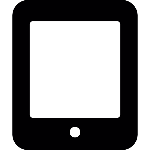 Tablet electronic device computers portable touch screen icon