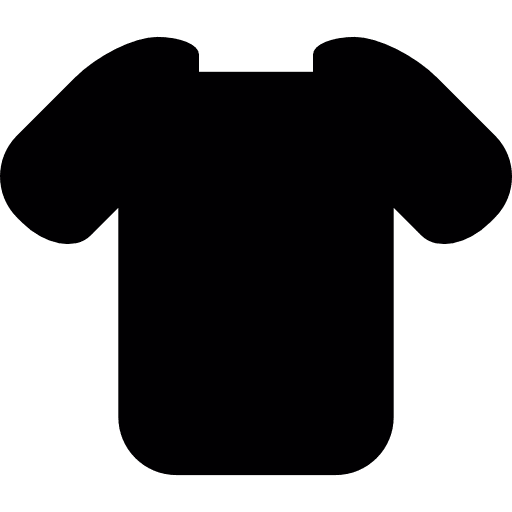 T shirt rectangular neck t-shirts fashion shirts icon