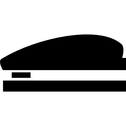 Staple office tool staple side view office icon