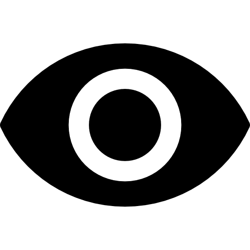 Eye close up people outlook clarity icon