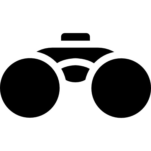 Binoculars tool view binoculars find icon