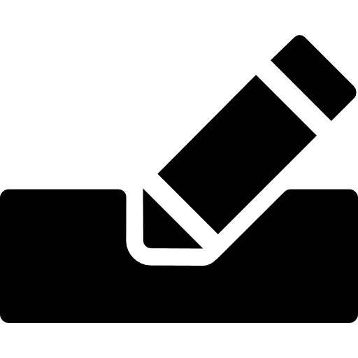 Edit tool interface write edit icon