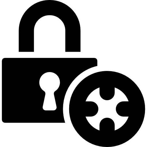 Locked padlock padlock locked lock icon