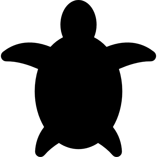 Sea turtle marine turtle tortoise icon