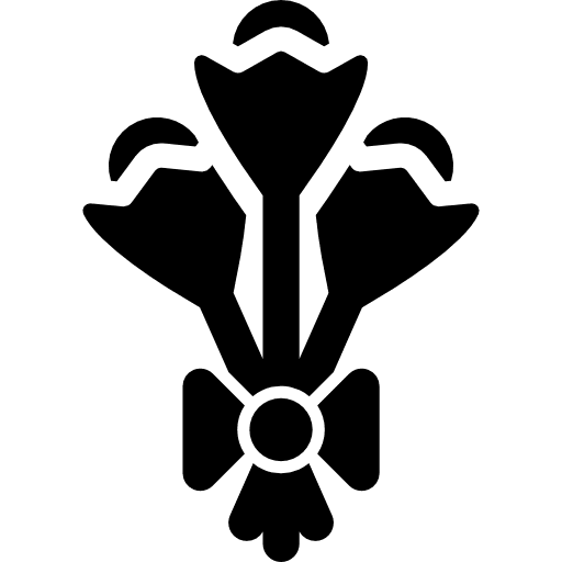 Bunch of flowers nature blossom bouquet icon