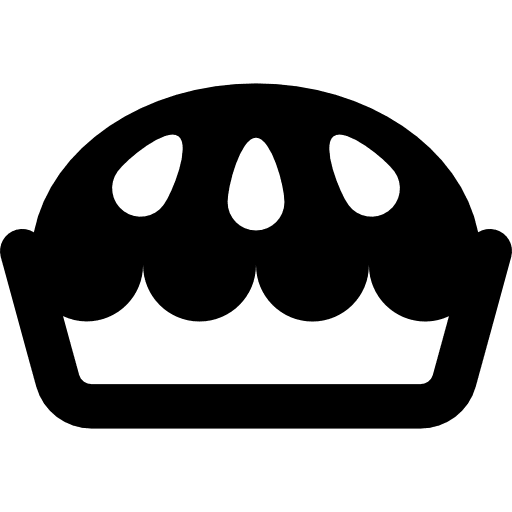 Pumpkin pie food halloween pumpkin pie icon