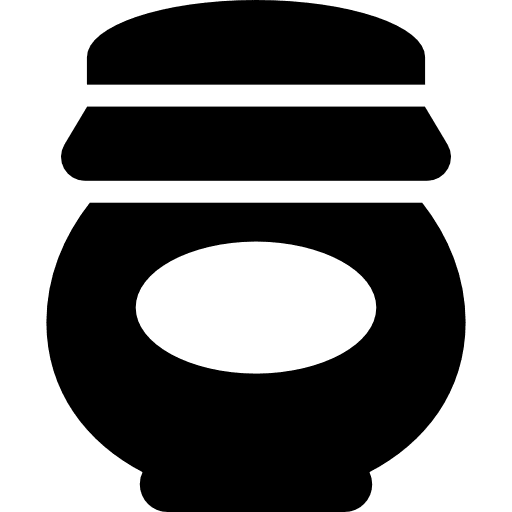 Cookie jar cookies container food icon