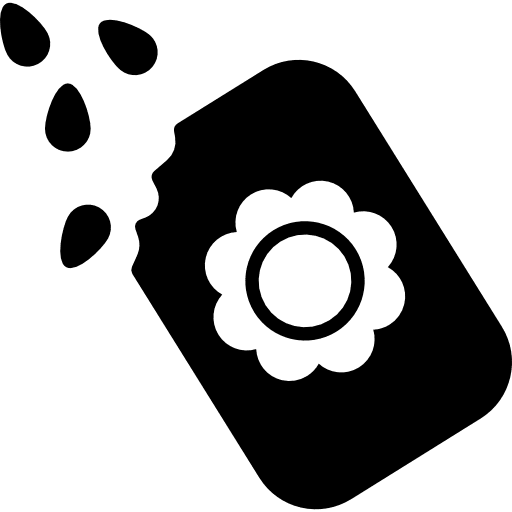 Flower seeds blossom nature seeds icon