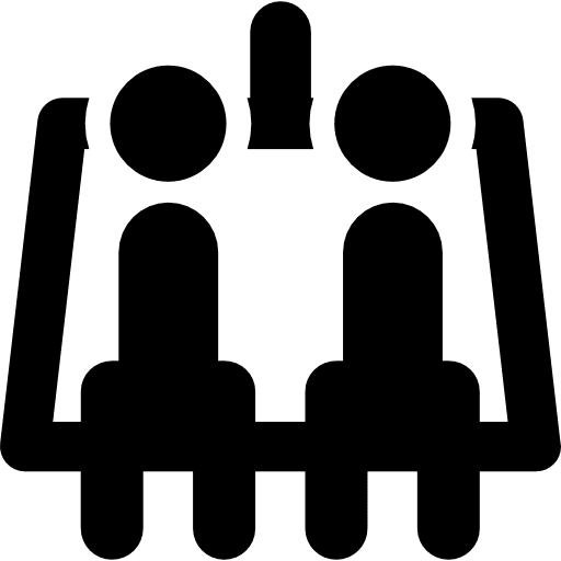 Chairlift sports winter sports ski icon