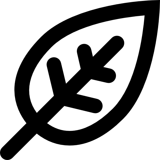 Leaf autumn battery eco tree icon