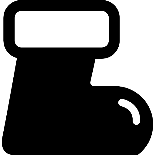 Snow boot boot winter snow icon