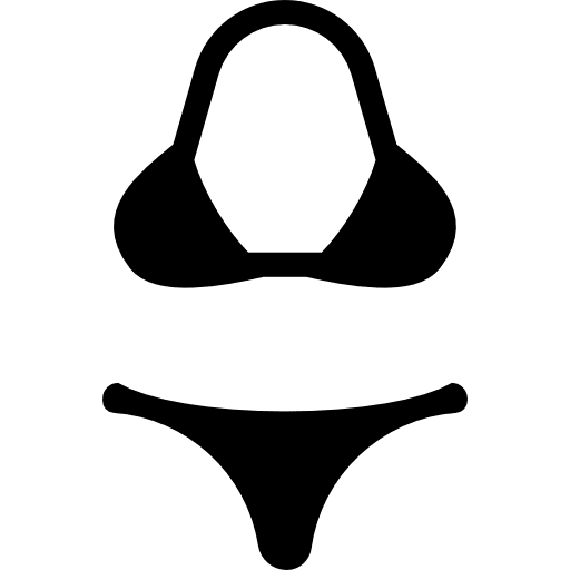 Swimwear suit fashion bathing icon