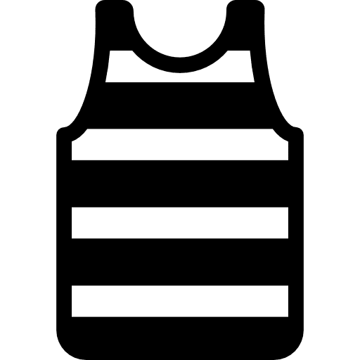 Bathing costume bathing stripes costume icon