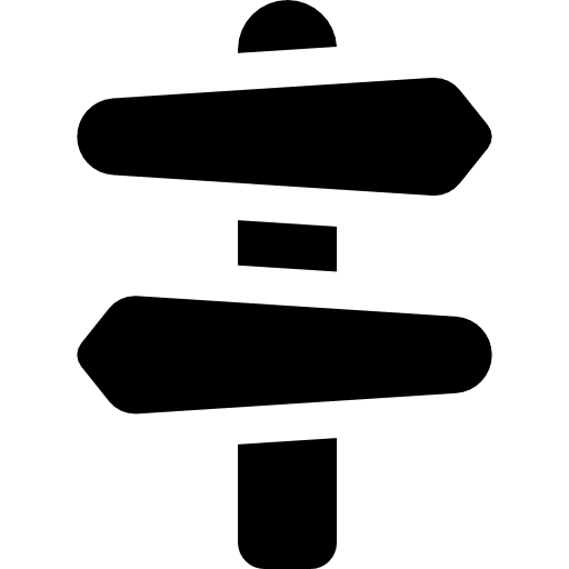 Road signposts directions signpost traffic icon