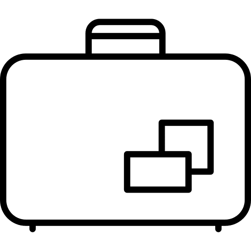 Briefcase trip luggage other icon