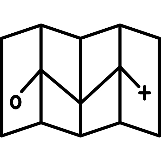 Direction direction map point map location icon