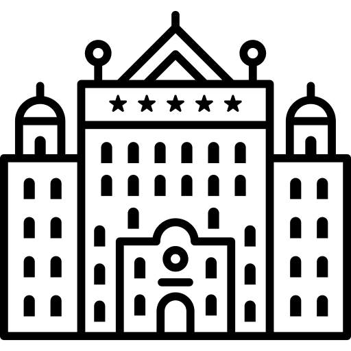 Travel travel building elegant icon