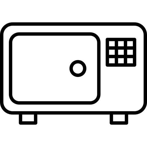 Security savings save bank icon