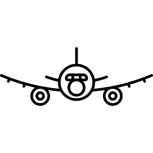 Airport flight transport transportation icon