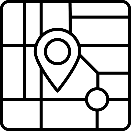 Pin map location map pointer map locator icon