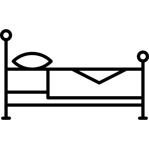 Rest sleep hotel rest icon