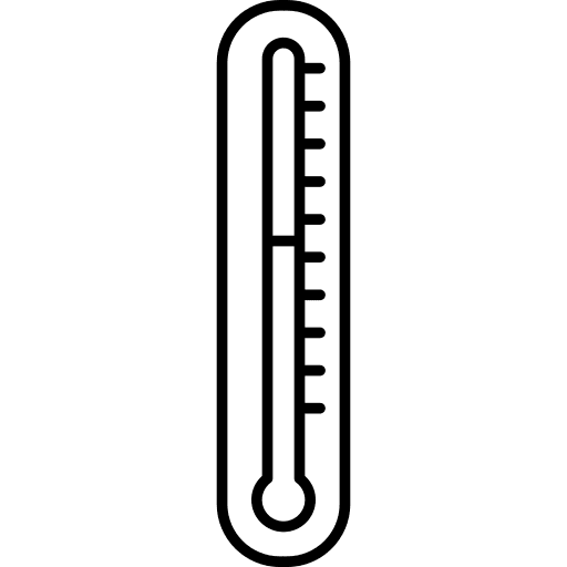 Summer summer hot temperature icon