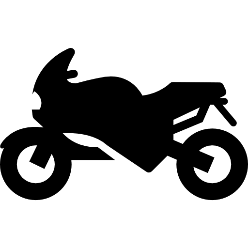 Bike motorbike motorcycle vehicle icon