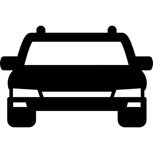 Car sportive automobile transport icon