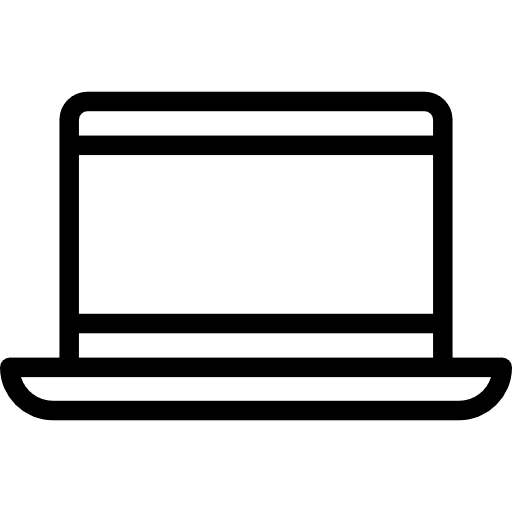 Macbook screen portable monitor icon