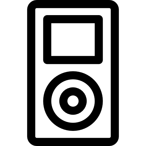 Ipod mini music player technology portable icon