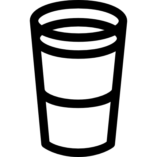 Coffee glass drinks hot drink coffee shop icon