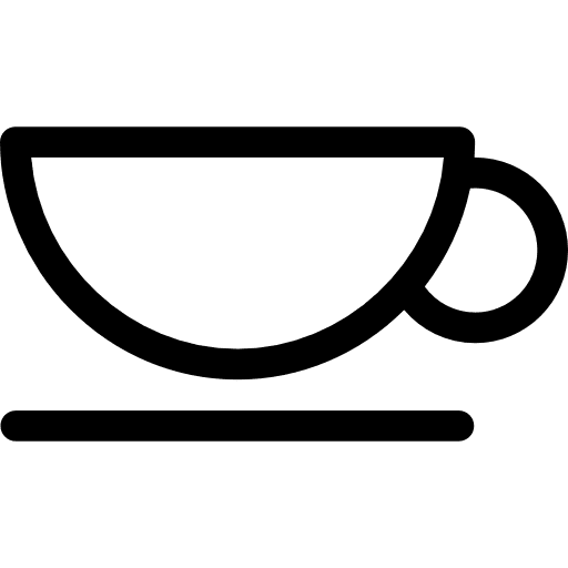 Cup drinks coffee shop hot drink icon