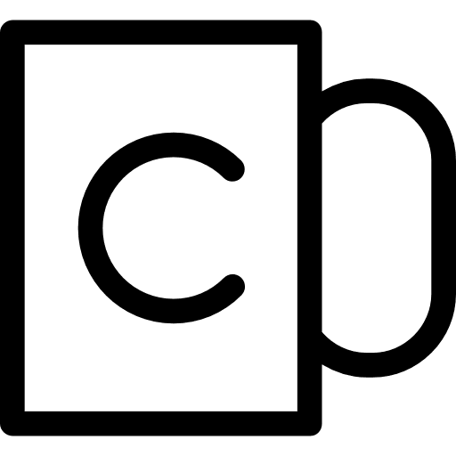 Coffee mug drinks tea food icon