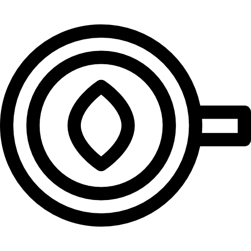 Coffee tea hot drink food icon