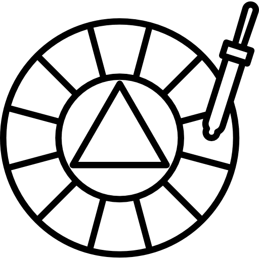 Color choice pipette graphics editor circle icon