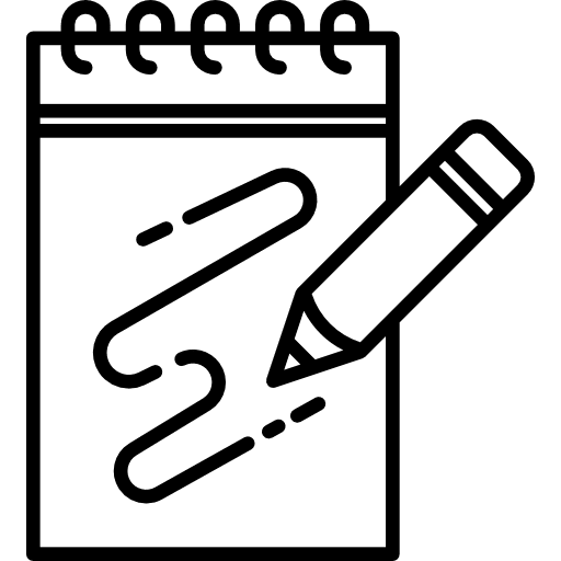 Scketching draw pencil drawing icon