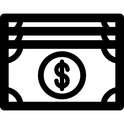 Cash finances banking cash icon