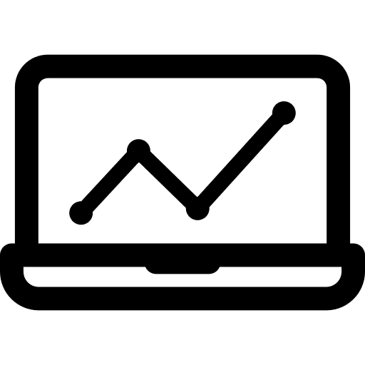 Laptop technology tool digital icon