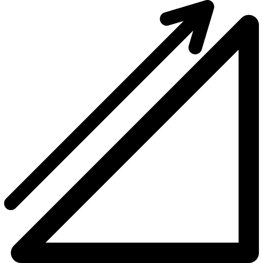 Growth business growth stats icon