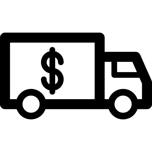 Truck automobile vehicle truck icon