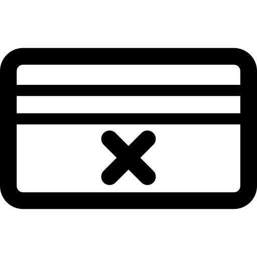 Credit card debit card credit card payment method icon