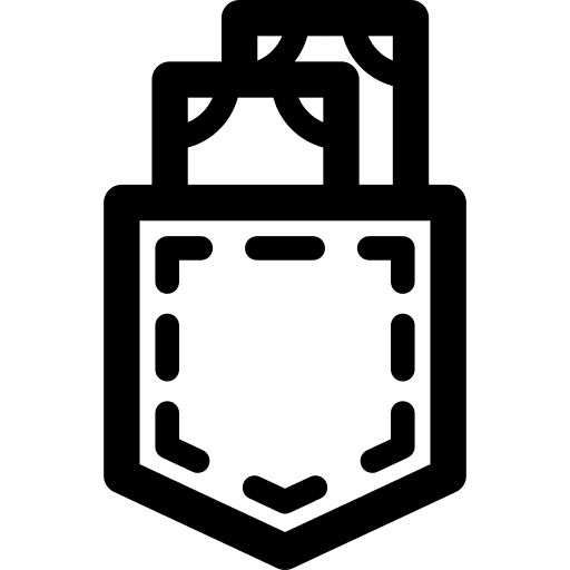 Money pocket business currency icon