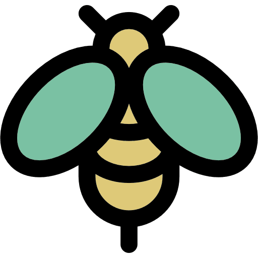 Bee animal kingdom animals fly icon