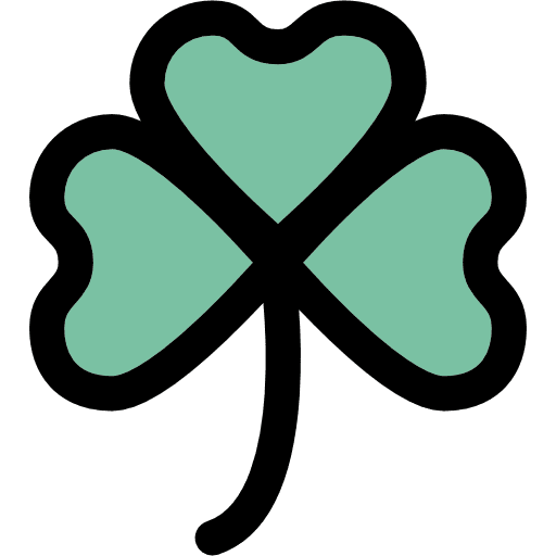 Clover shamrock garden clover icon